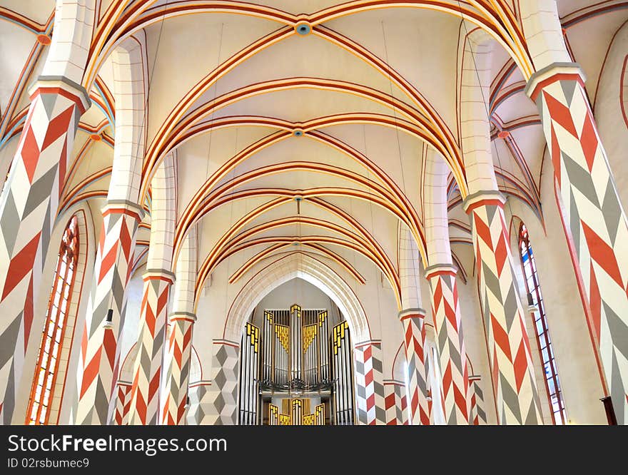 St Jacobi Lutheran Church Interior