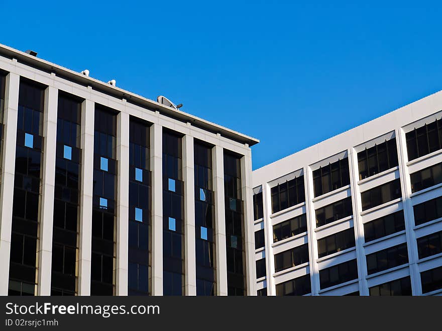 Classical office buildings in Washington DC.