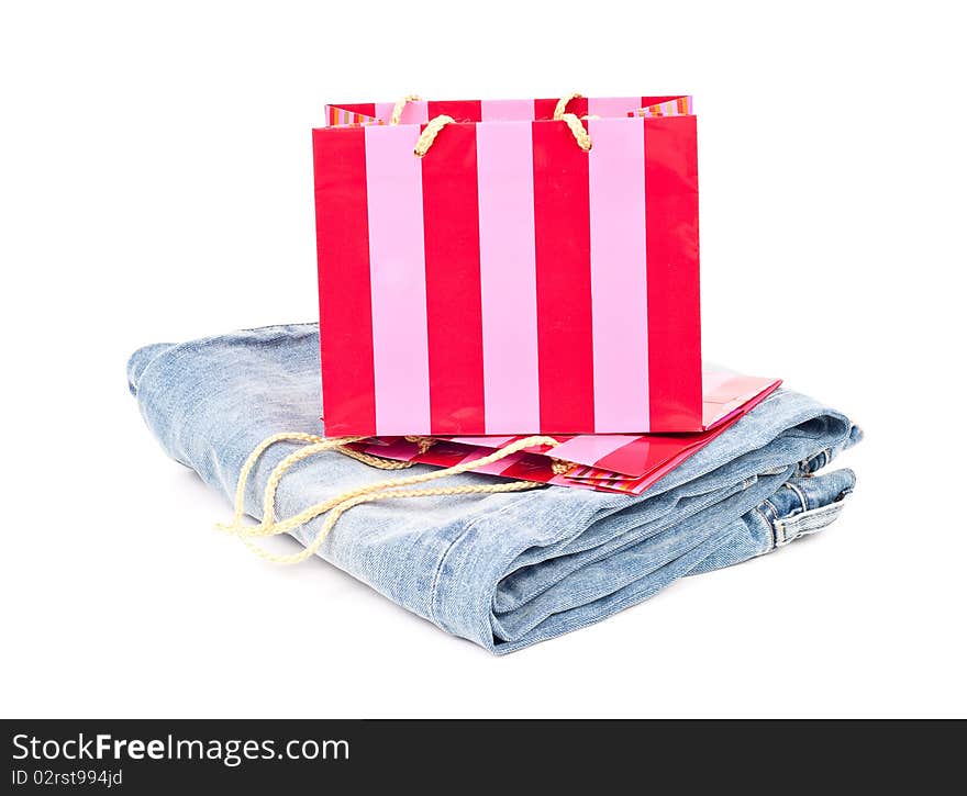 Gift Bag With Jeans