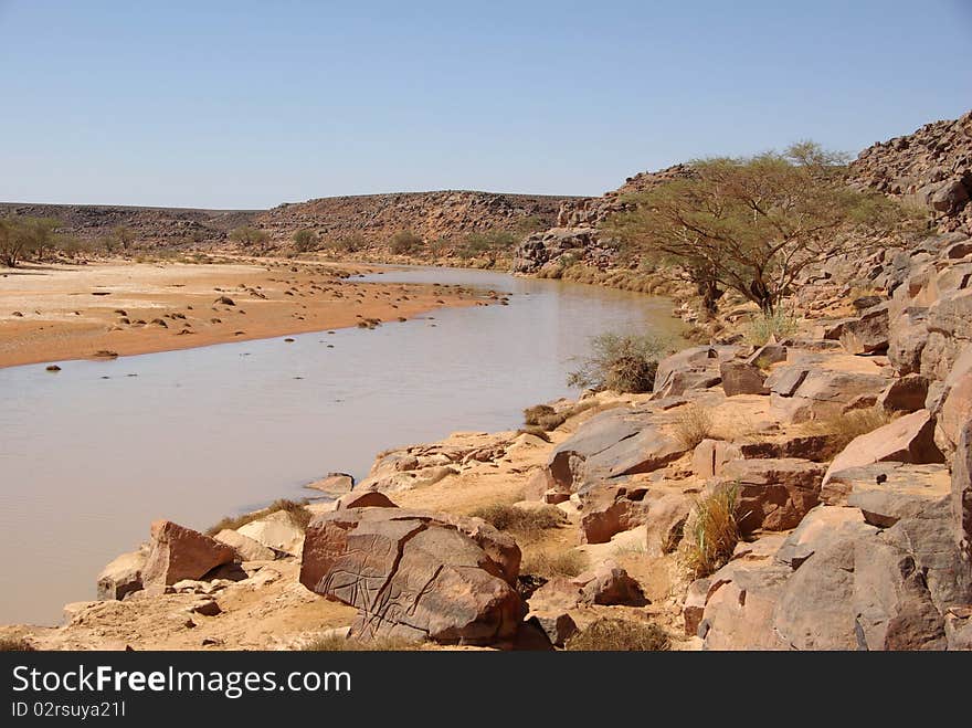 River In Libya