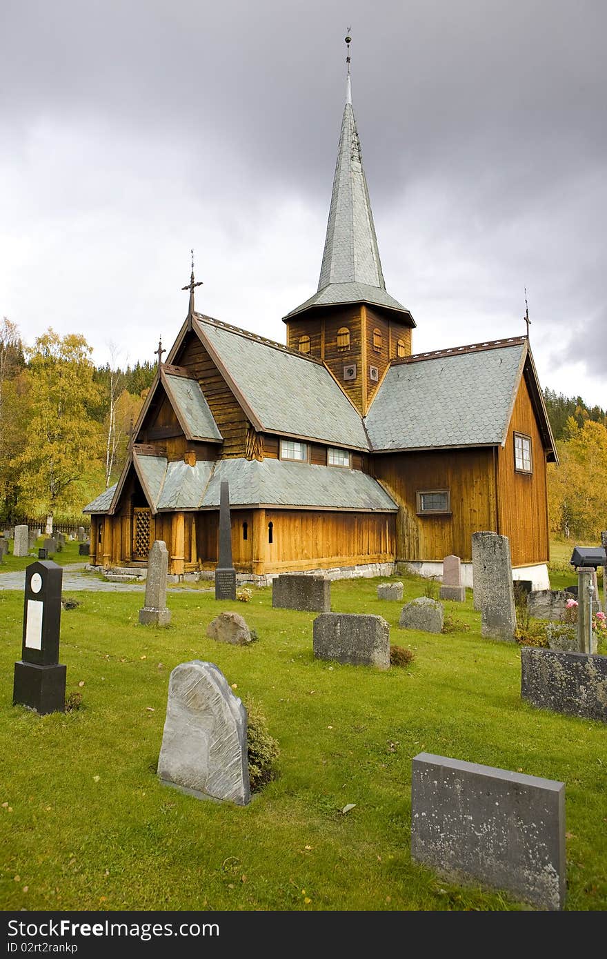 Church of Hedal Stavkirke, Norway. Church of Hedal Stavkirke, Norway