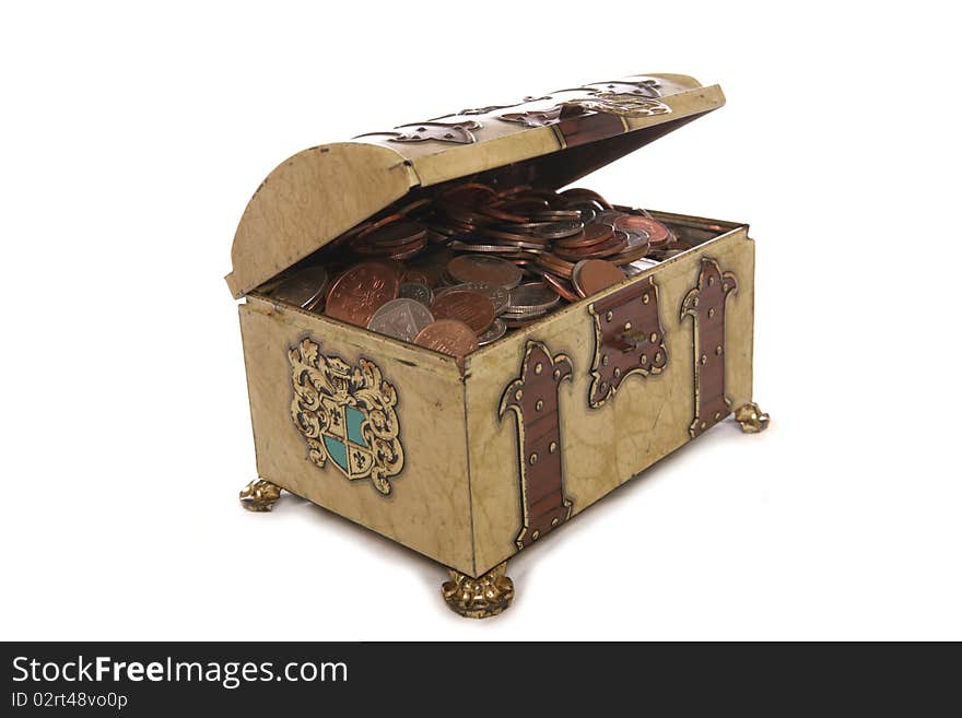 Treasure Chest With Money