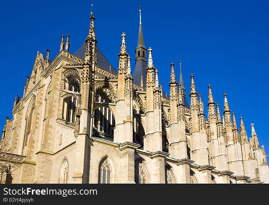 Cathedral of St. Barbara, Kutna Hora, Czech Republic