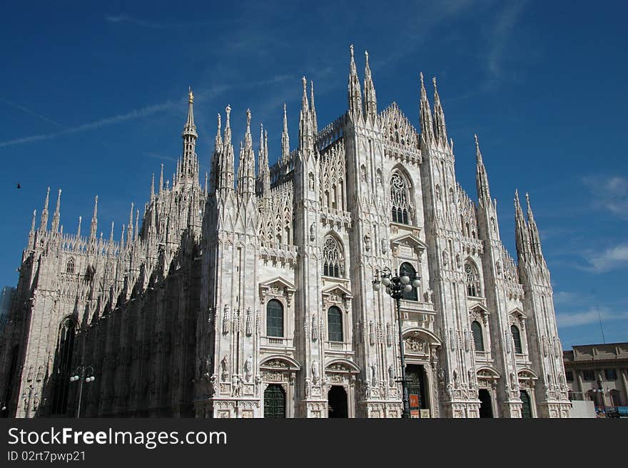 Main cathedral church of Milan in Lombardy, northern Italy. Main cathedral church of Milan in Lombardy, northern Italy.