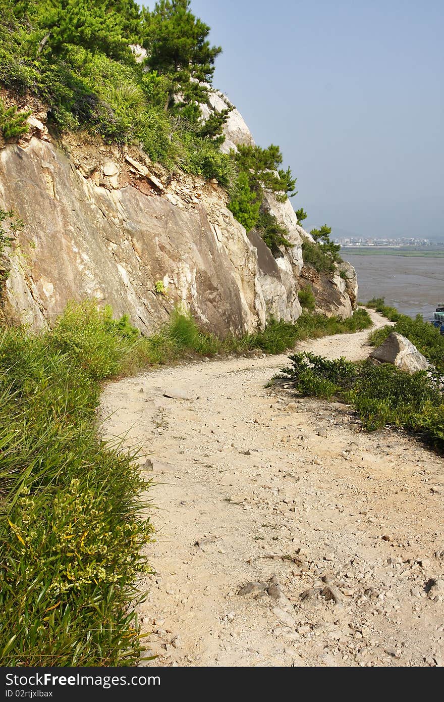 Turn of Mountain Road,Fujian,China