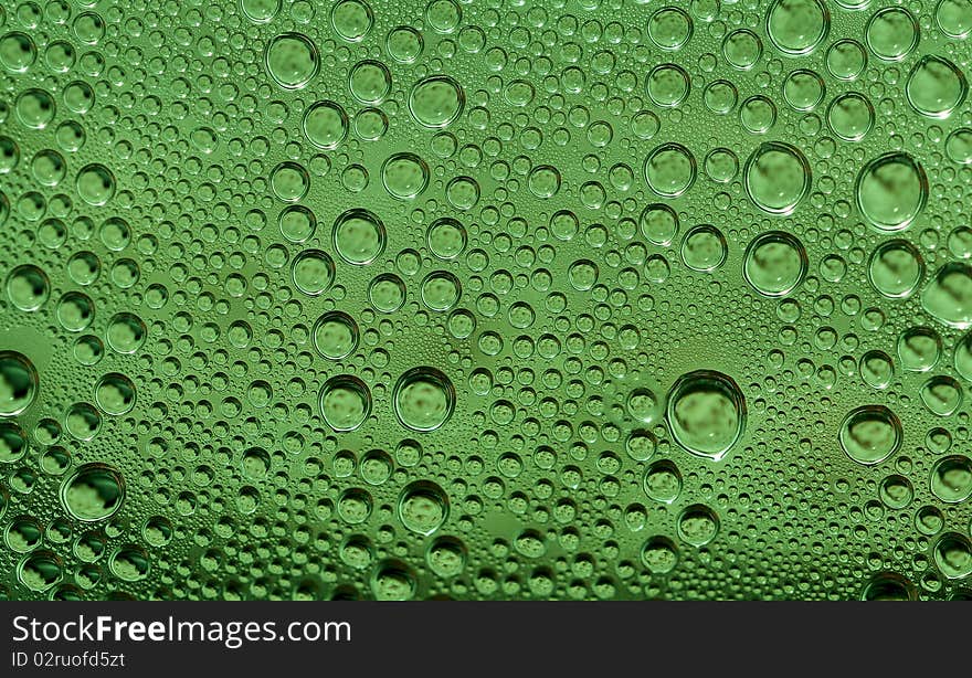 Texture of green drops / 10. Texture of green drops / 10