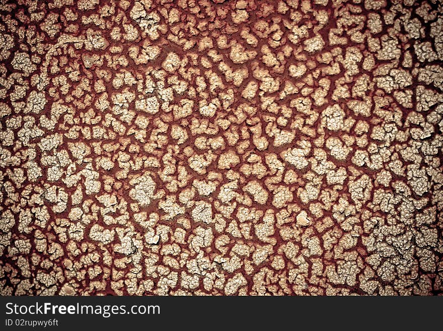 A corrosion background or texture