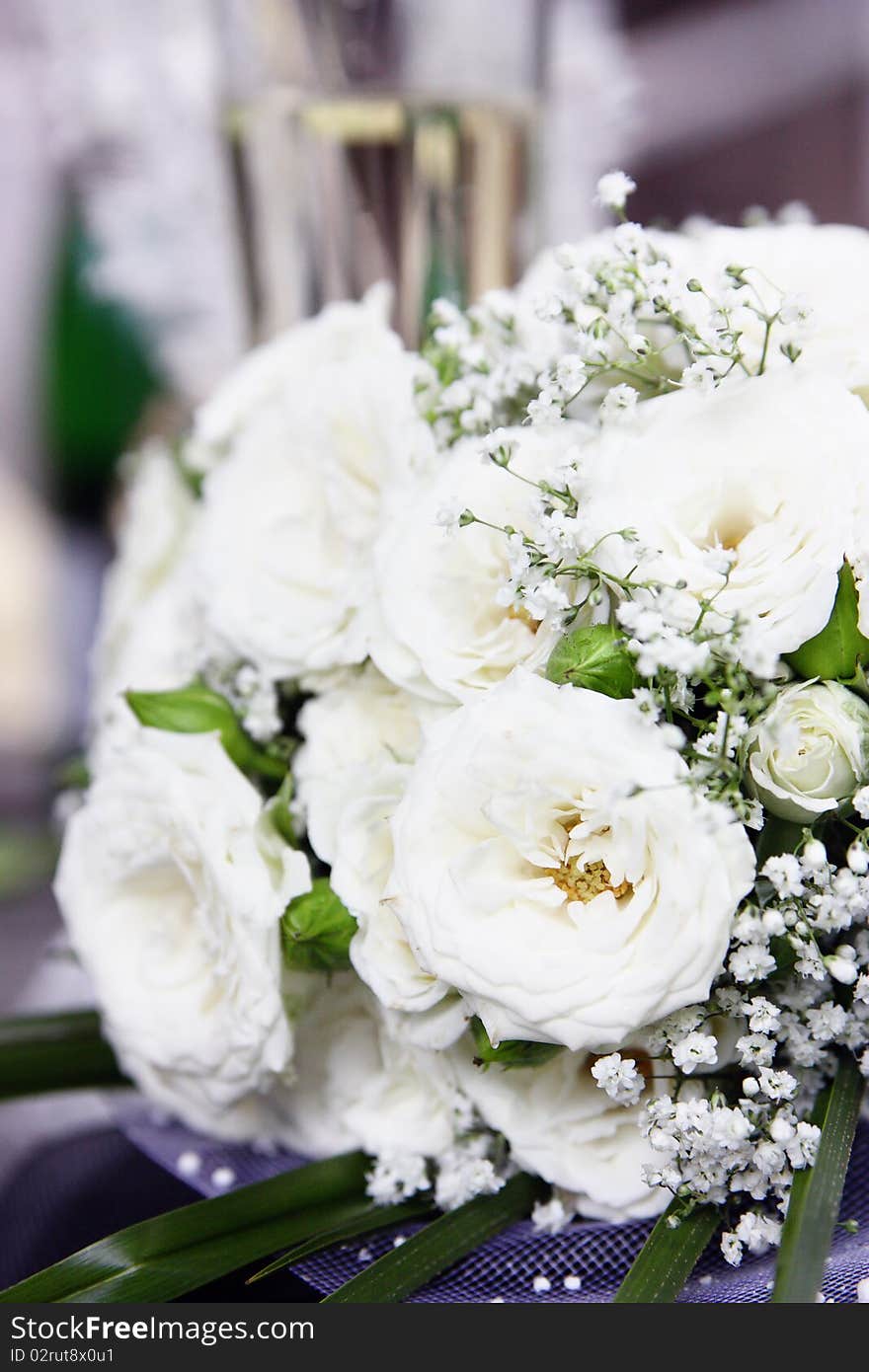 White flowers