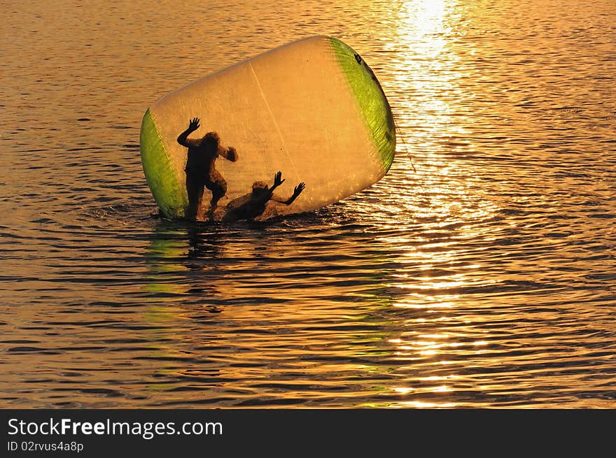 Entertainment on the river