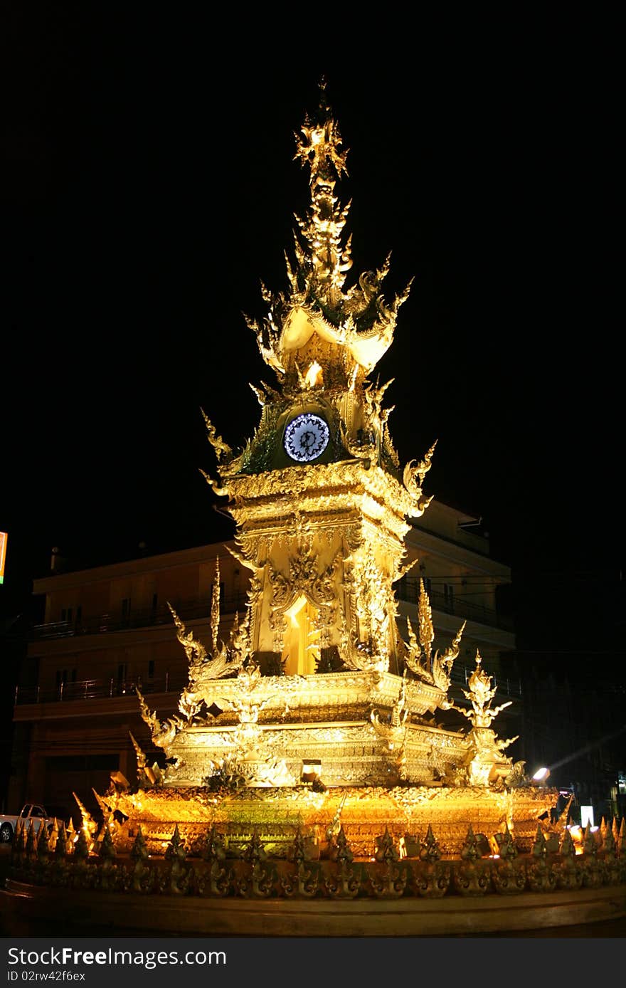 Big clock in Thaialnd