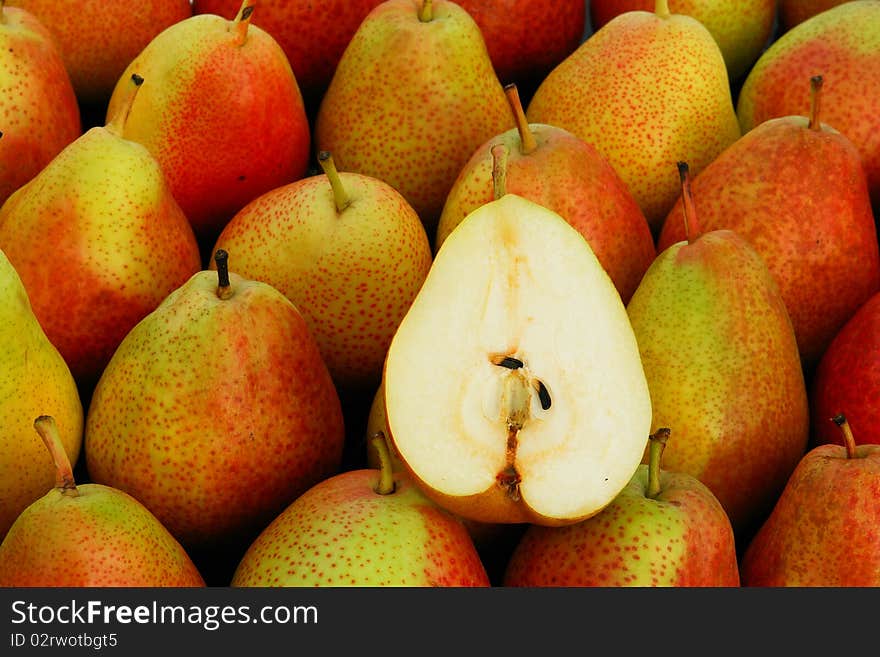 Juicy, sweet pears