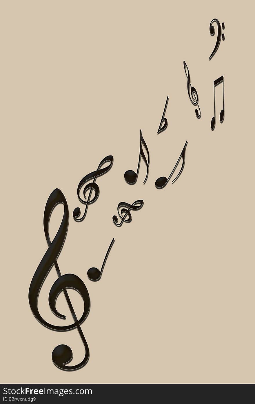 Music notes