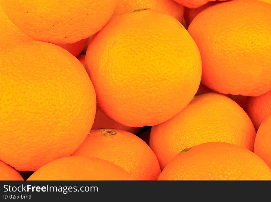 Close up orange texture pattern