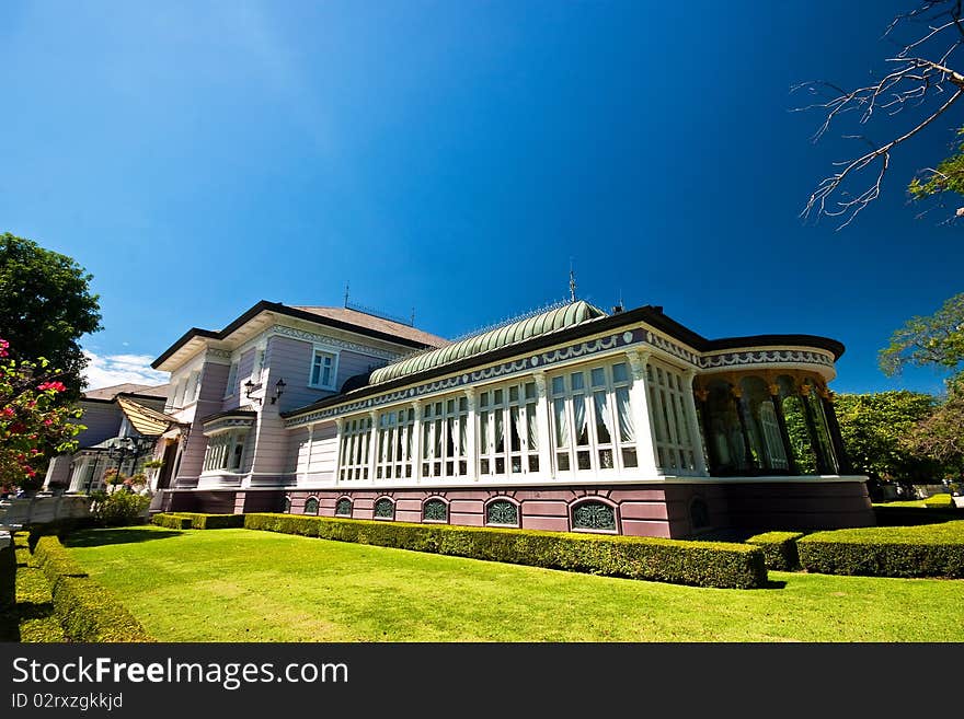 Bang PA-IN royal palace in thailand