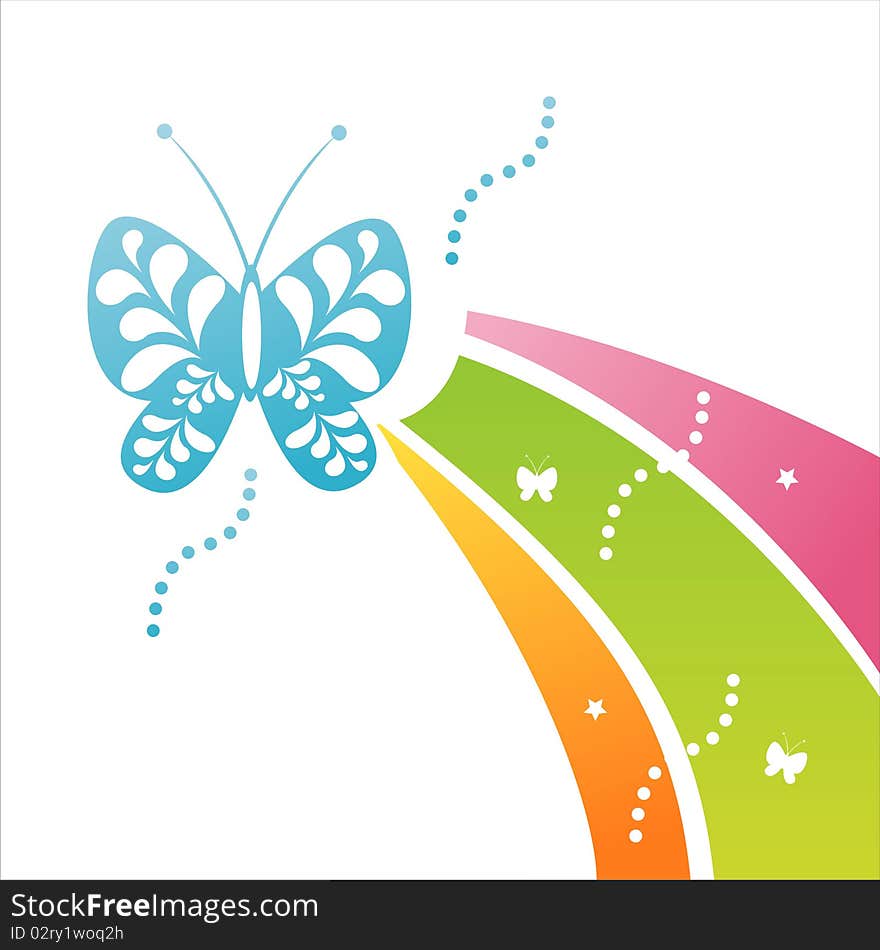 Butterfly background