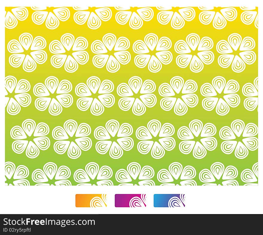 Flower Background Pattern