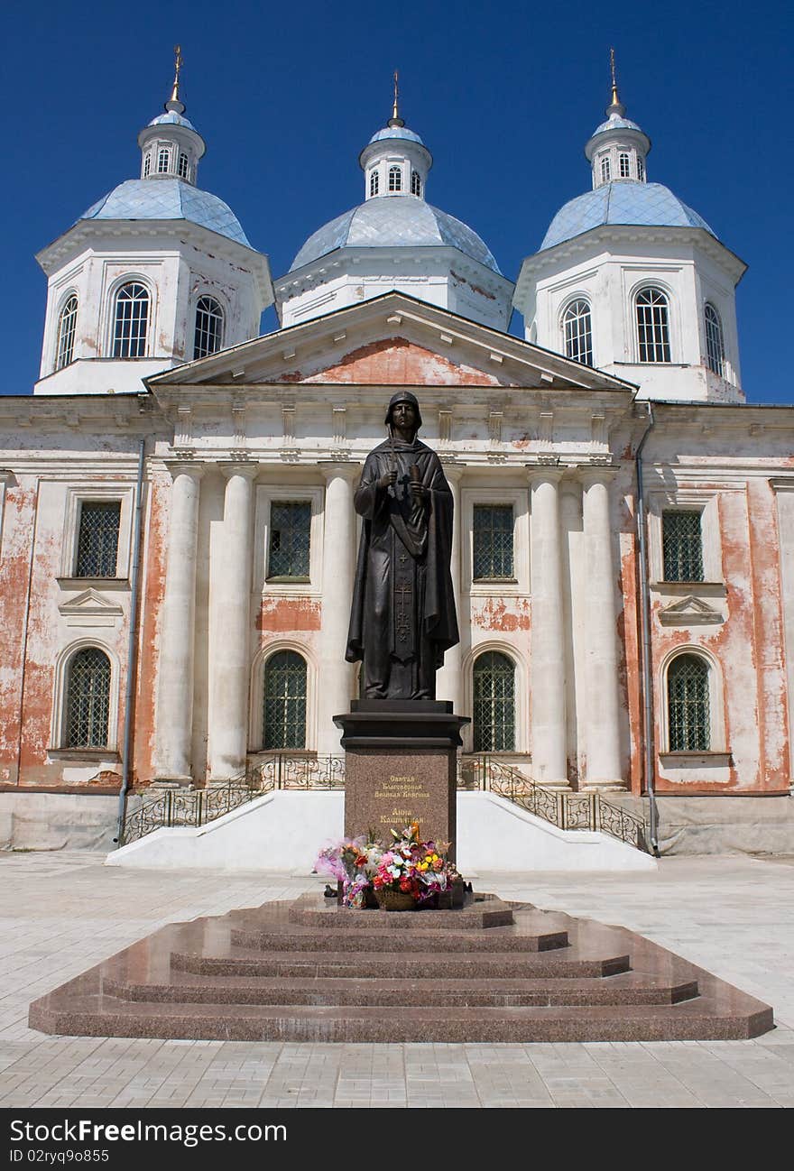 Voskresensky cathedral and monument, Kashin