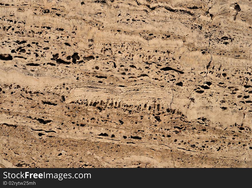 Light Brown Stone Wall Background