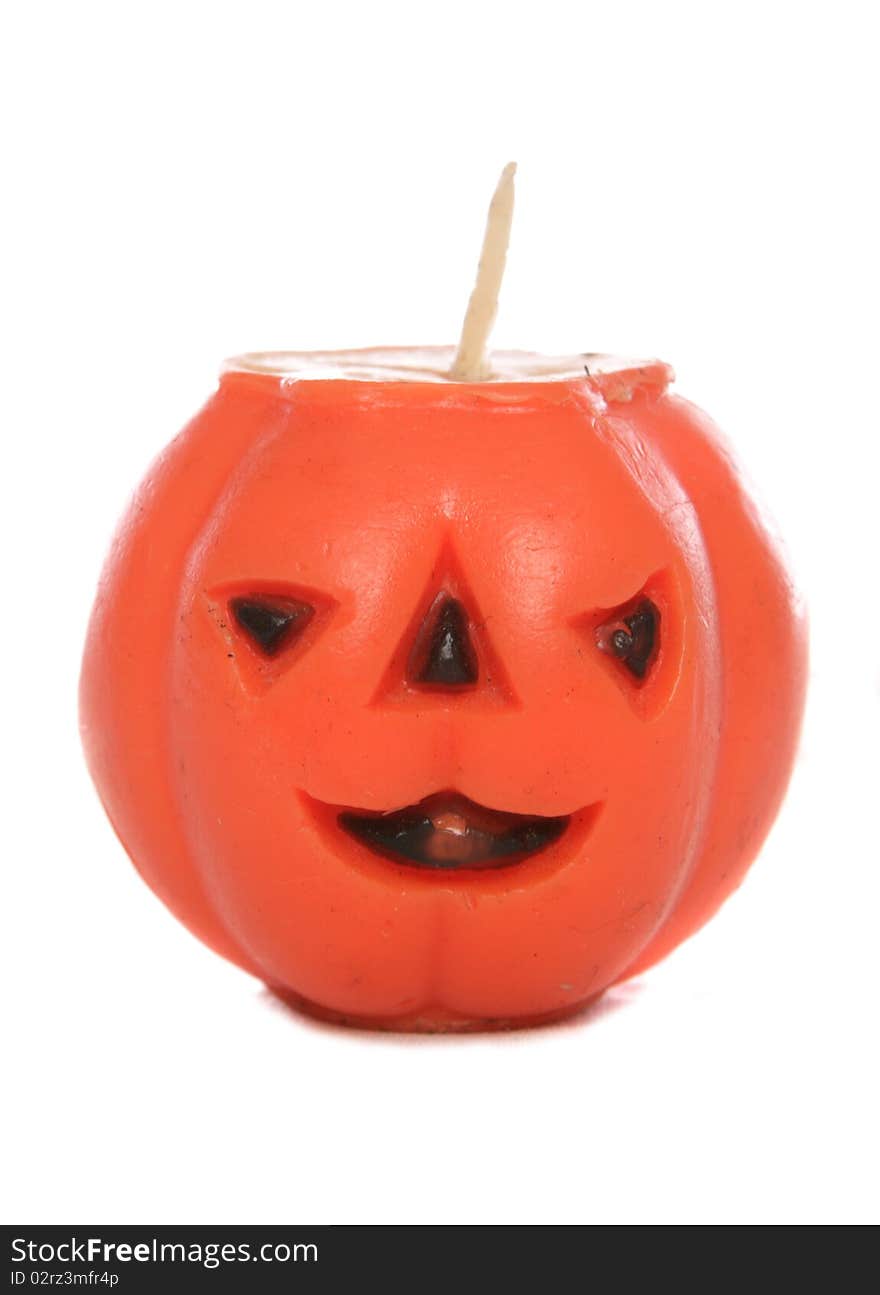 Halloween Pumpkin Candle