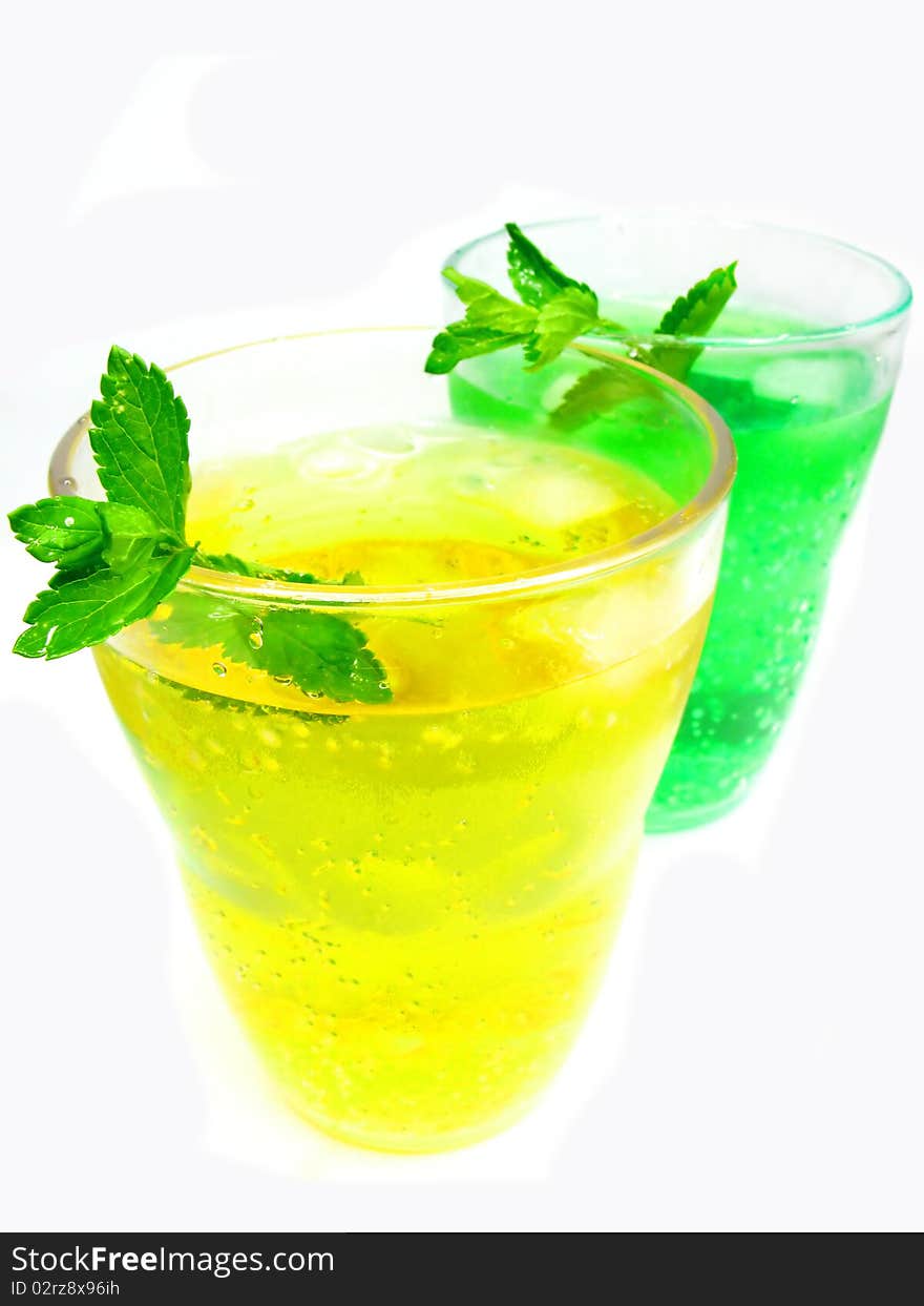 Green And Yellow Lemonade