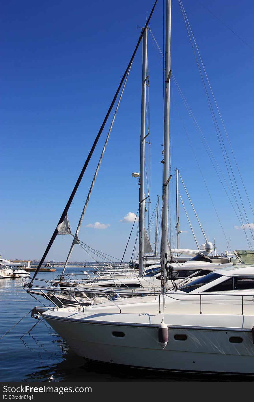 Yachts At Berth