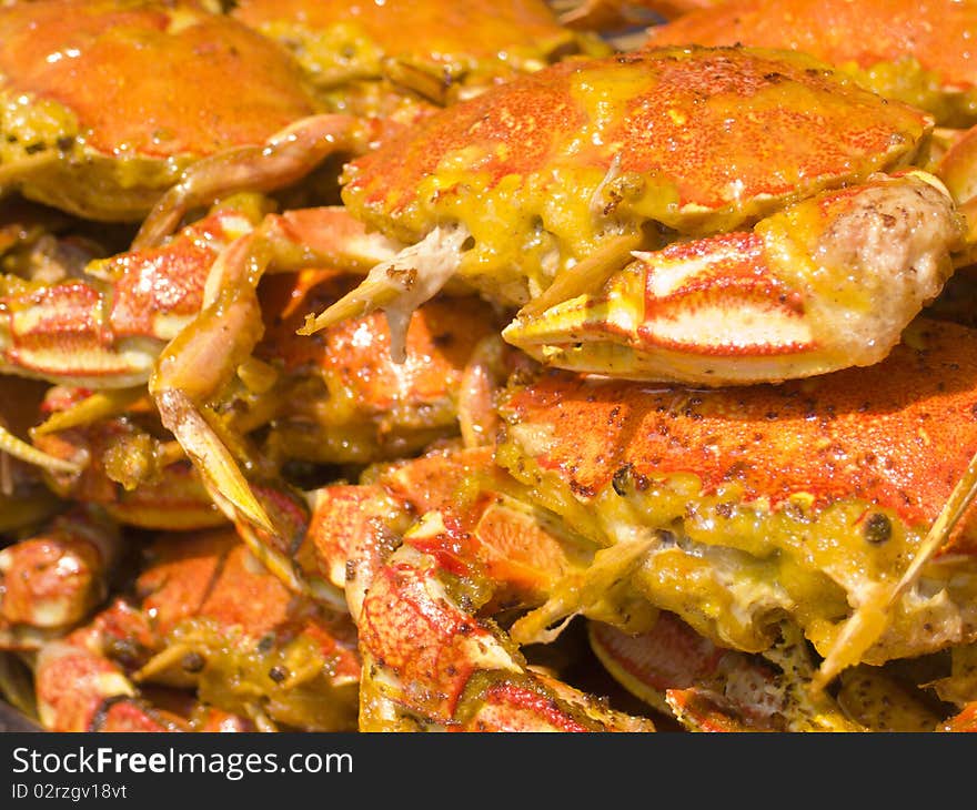 Crab is Chinese famous food