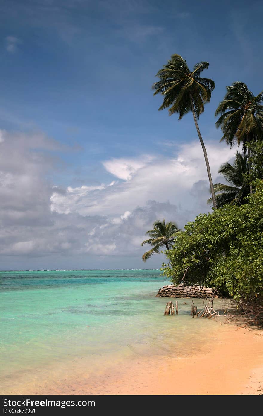 Maldives beach