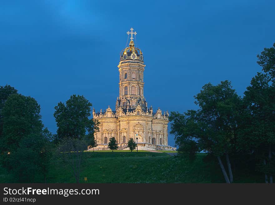 A church in Dubrivici