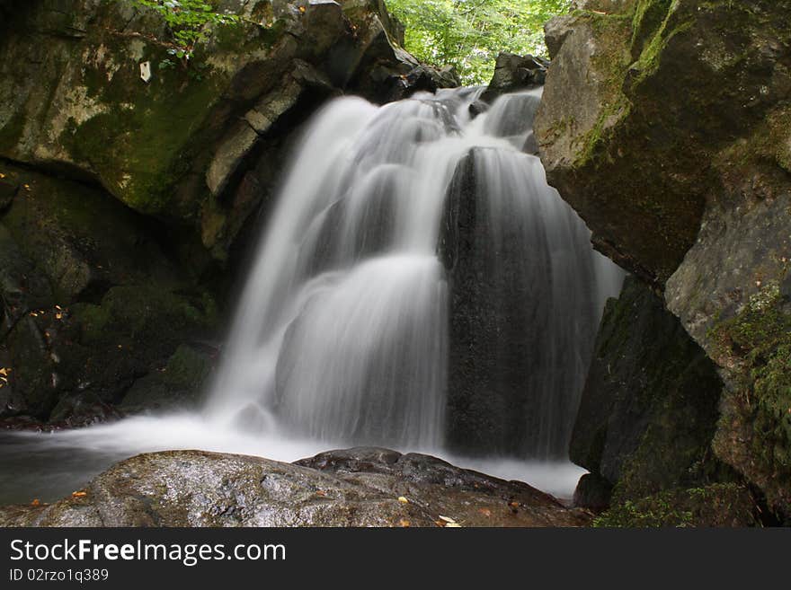 Splashes in slow motion - frozen time. Splashes in slow motion - frozen time