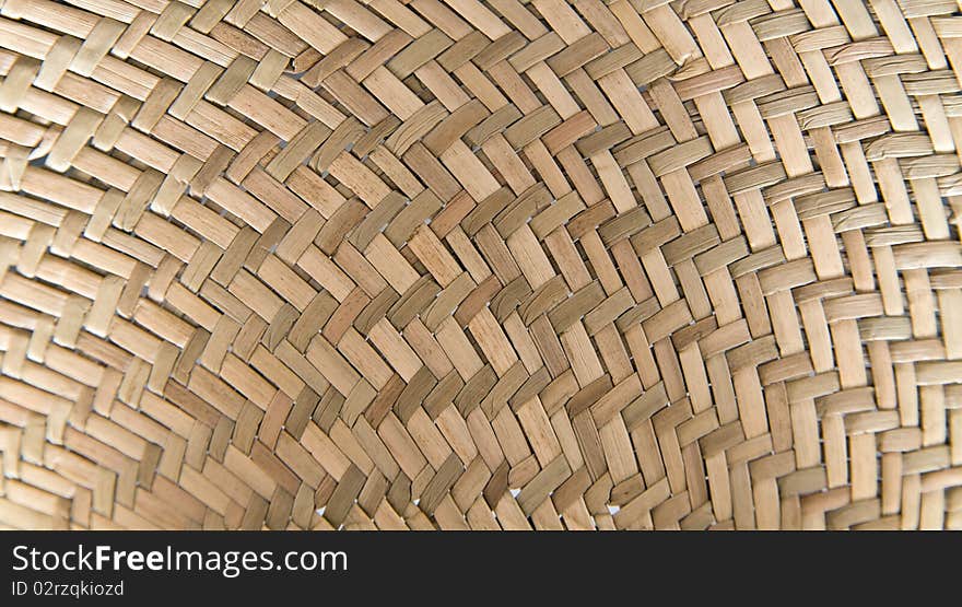 Seamless rattan weave background macro image