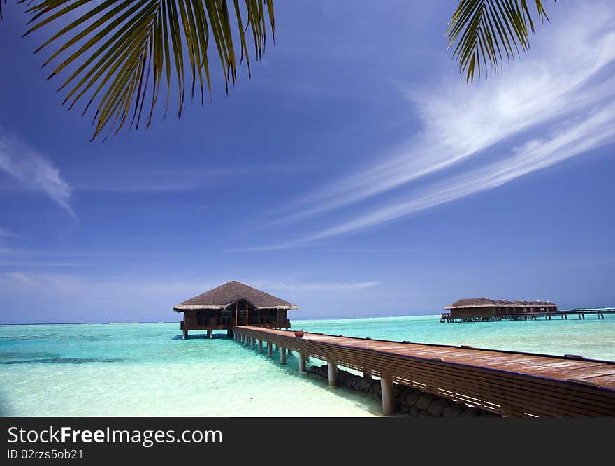 Spa salon in Maldives