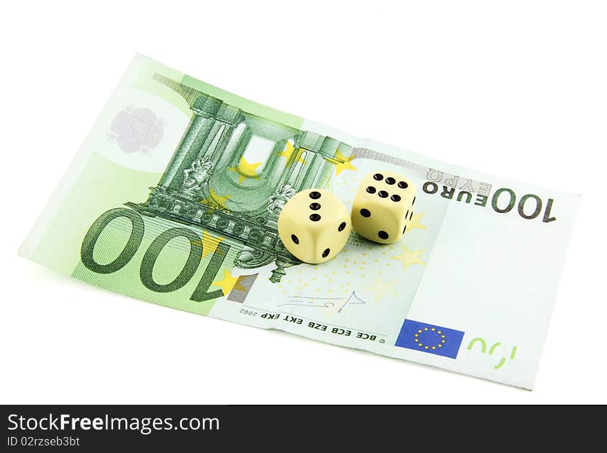 Two dices and 100 euro