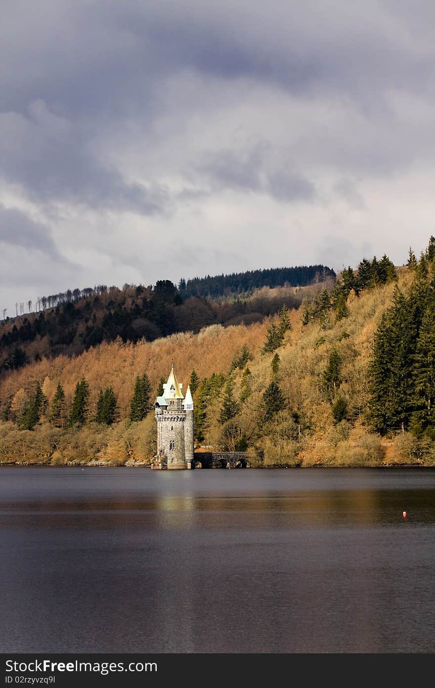 Lake Vyrnwy Victorian Dam wales