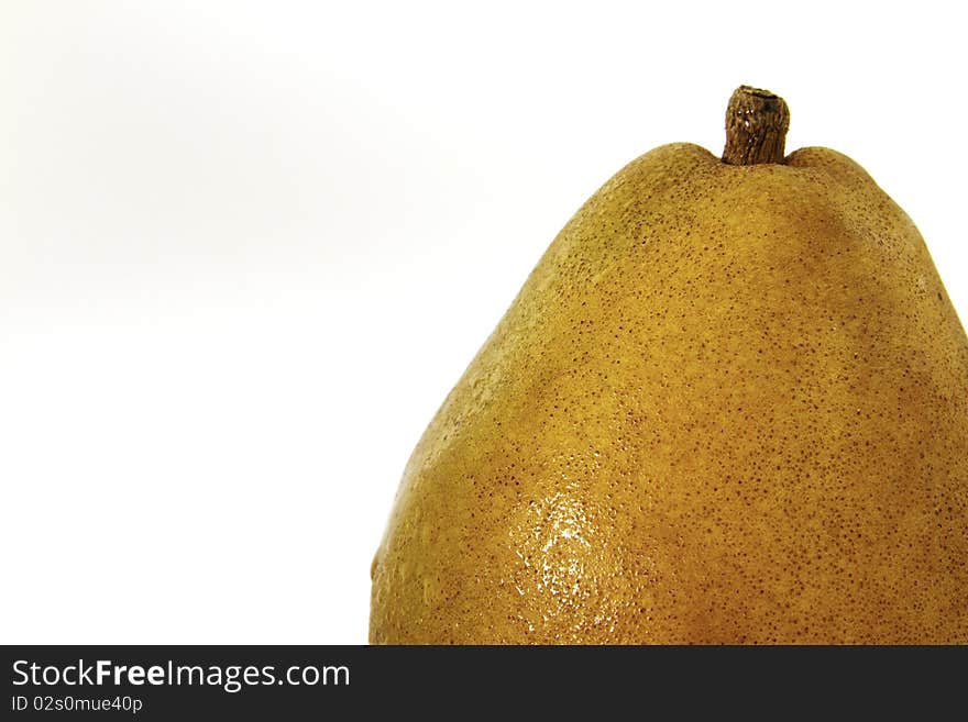 Bright colorful and healthy pear. Bright colorful and healthy pear