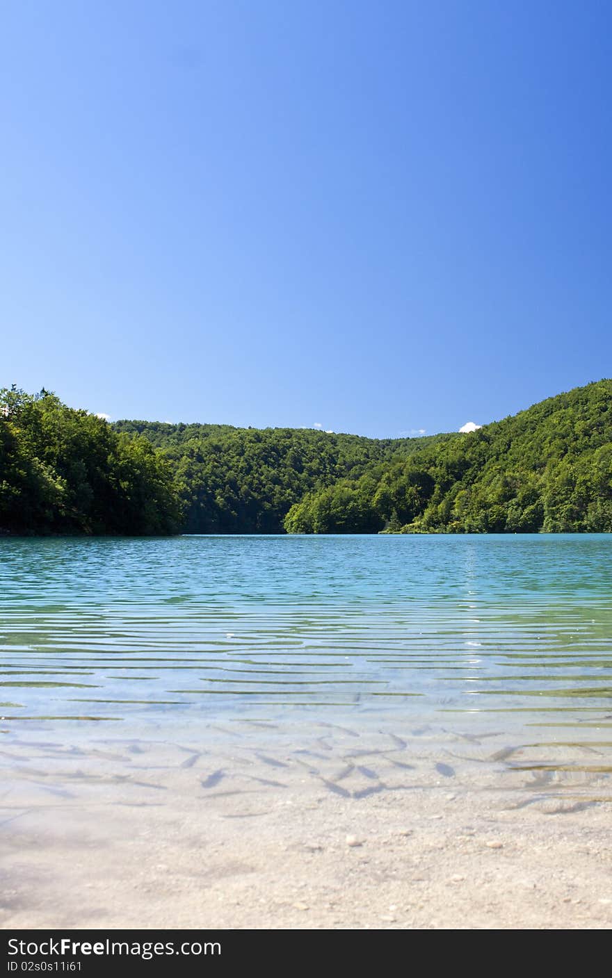 Plitvice natural park, photo taken in Croatia