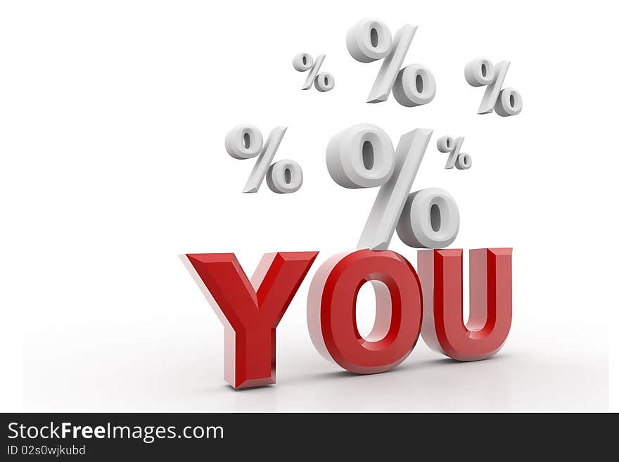 You and percentage