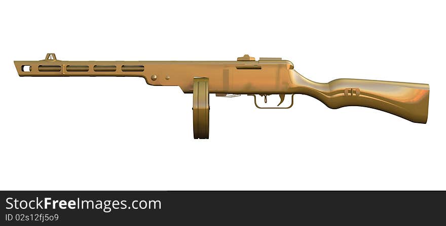 PPSh-41 submachine gun