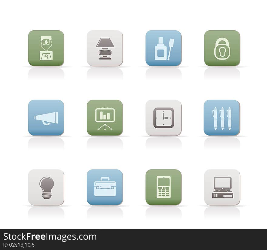 Business And Office Icons