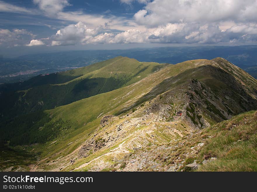 Parang Mountains peaks