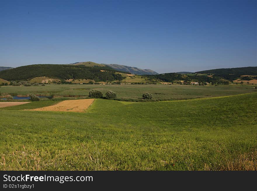 Umbria hills