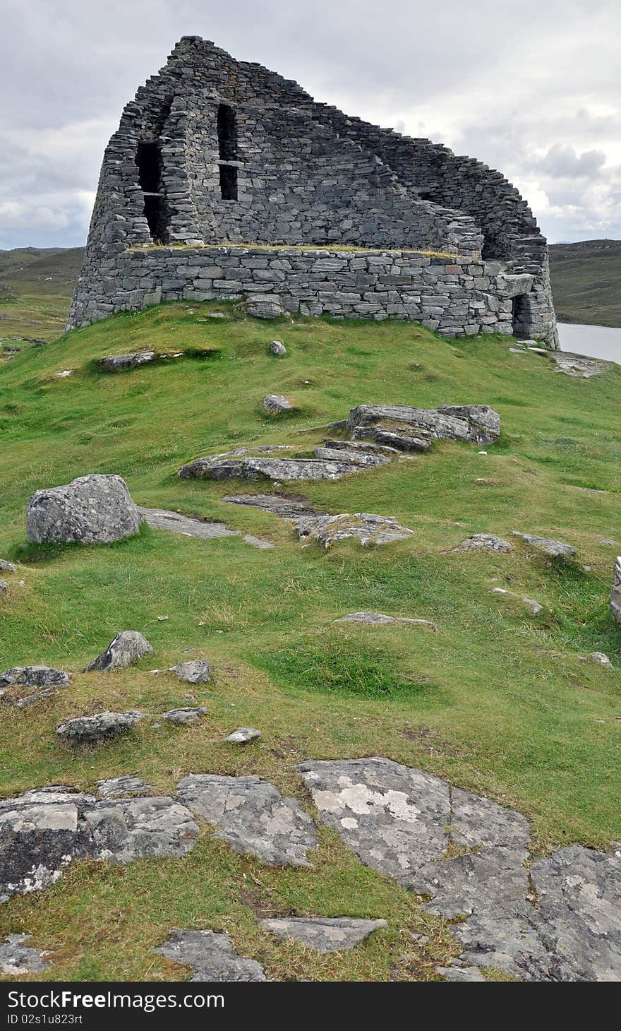 An old Broch house on the isle of lewis, Scotland. An old Broch house on the isle of lewis, Scotland