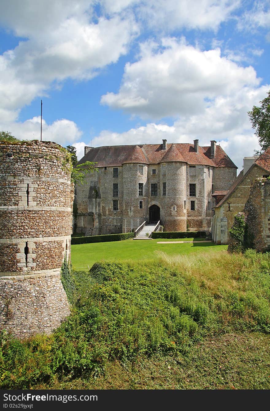 Chateau in Normandy France