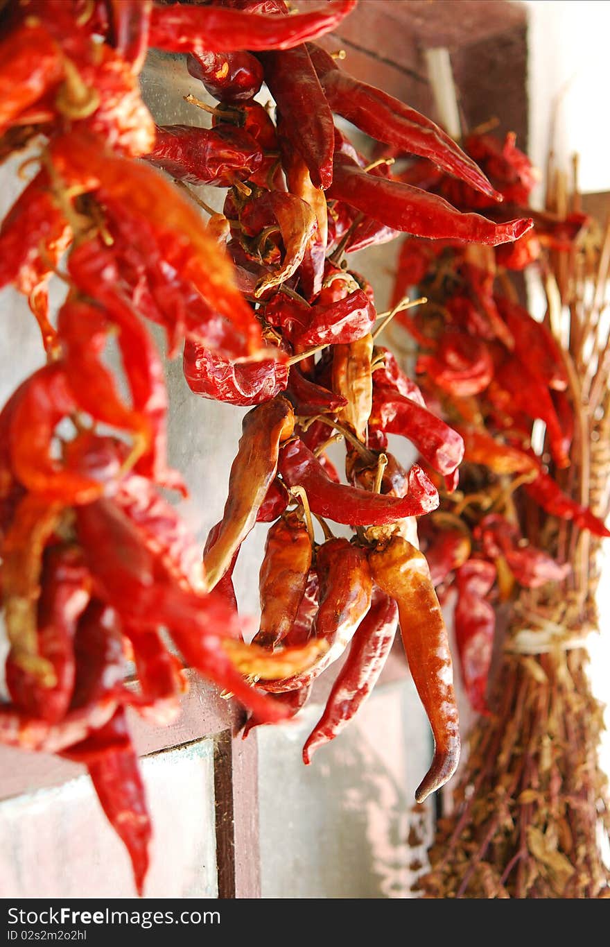 Dried Red Peppers