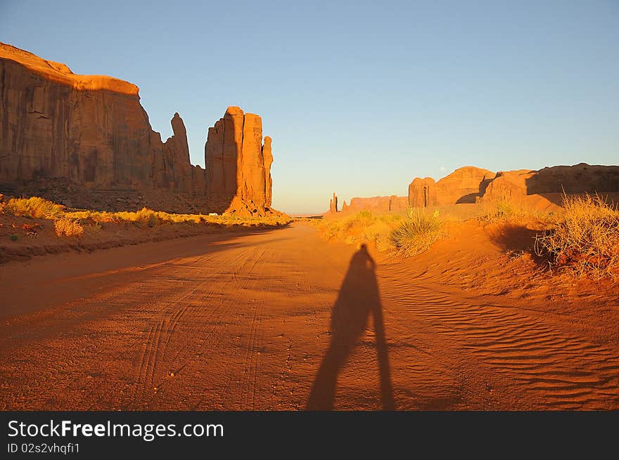 Monument Valley Sunset