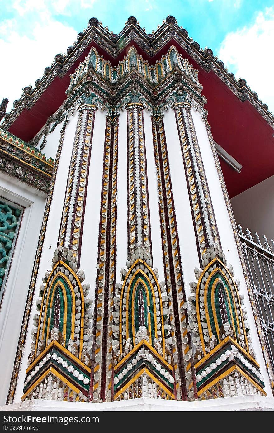 Wat Pho, Temple of the Reclining Buddha ,bangkok, Thailand