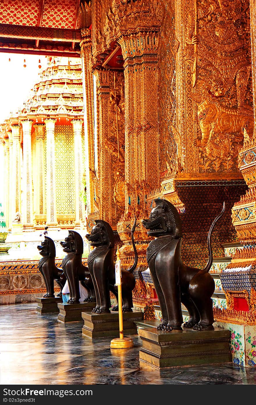 Grand Palace In Bangkok, Thailand