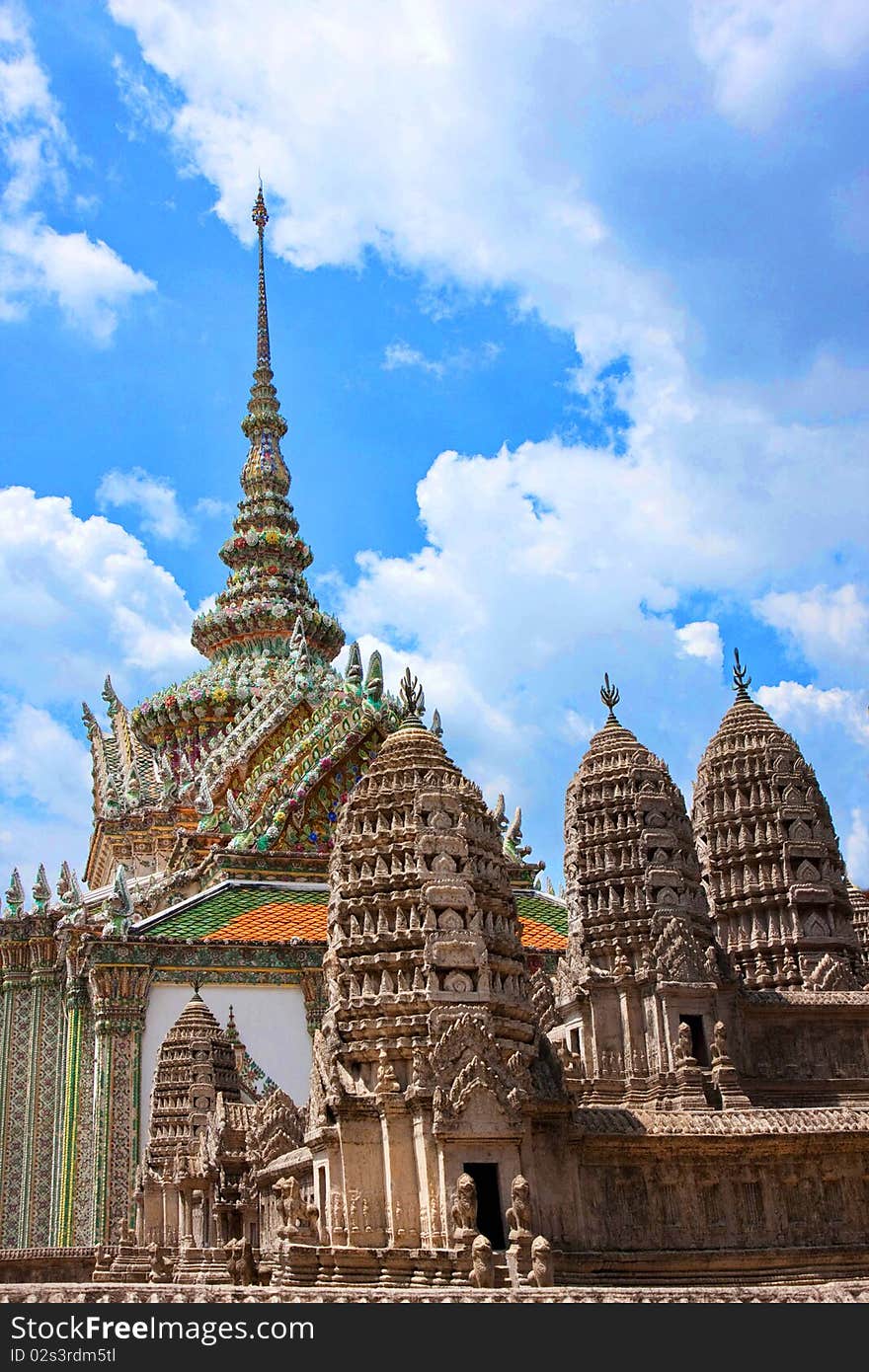 Grand Palace In Bangkok, Thailand