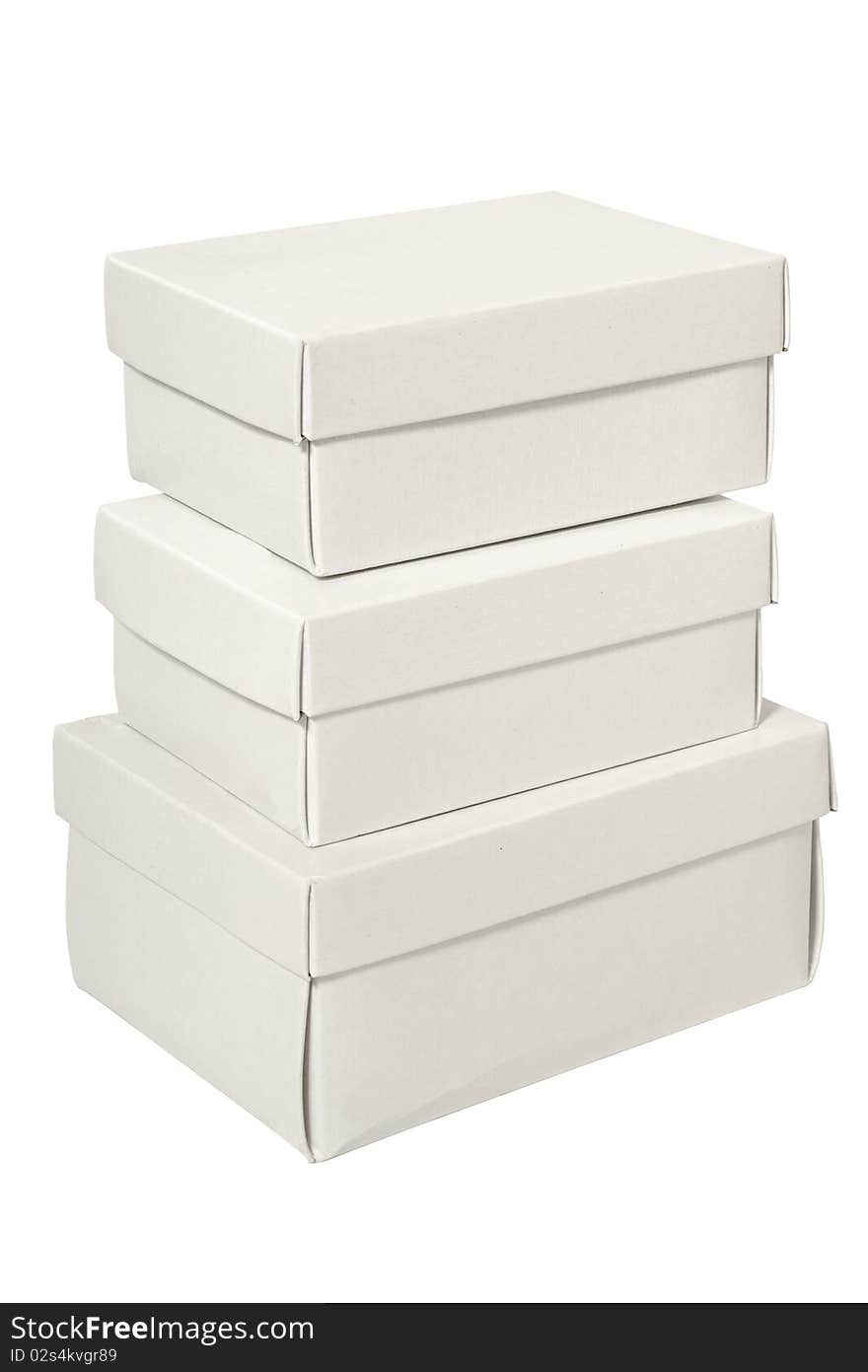 White boxes on a white background