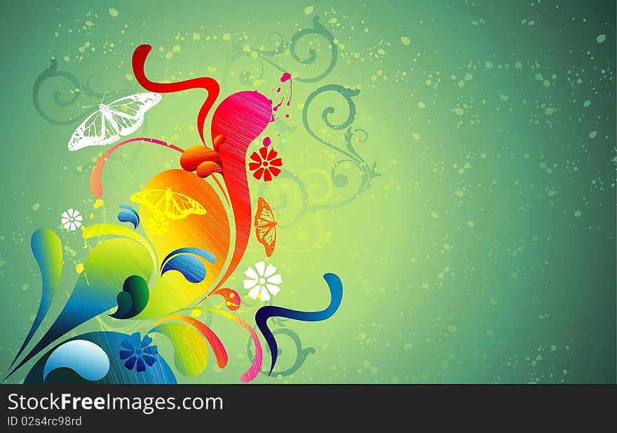 Background abstract and colors illustration. Background abstract and colors illustration