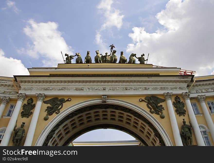 Chariot Of Glory, Saint Petersburg, Russia